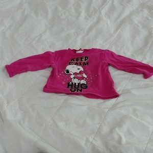 Peanuts size 18 months shirt.